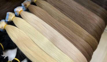 Luxury human hair extensions in Dubai