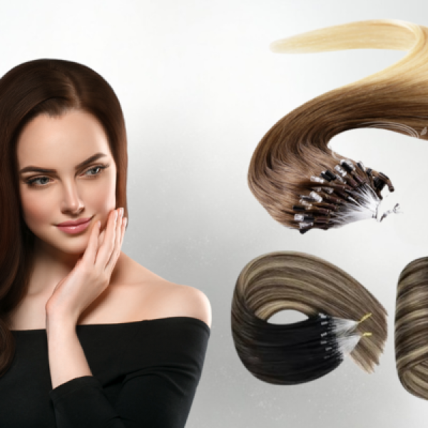 Micro Extension, Hair Extension, Dubai Hair Extension, Naz Hairs, Sanaz
